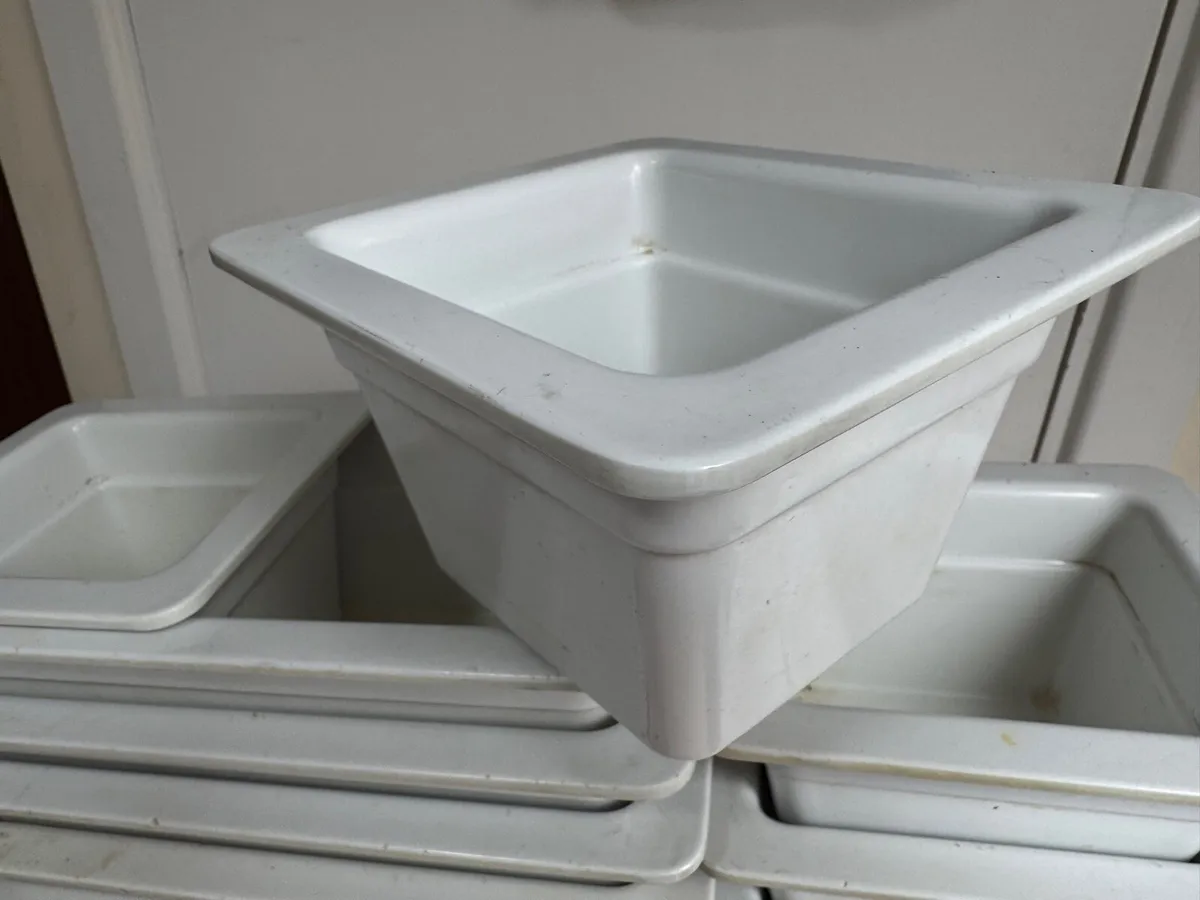 Catering trays ceramic . 10 large 10 small - Image 2