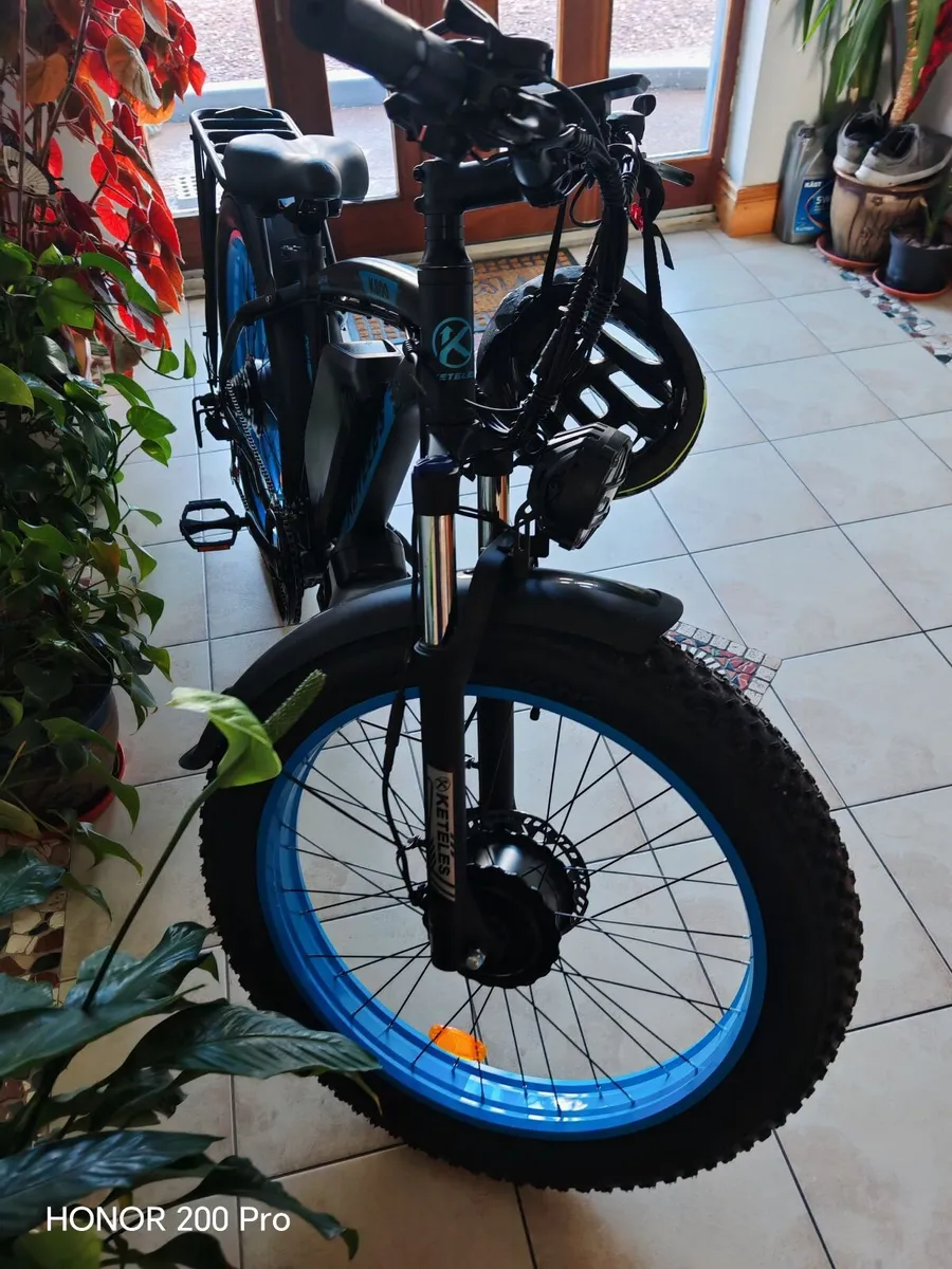Keteles K800 2000W Dual Motor BIKE ONLY 10 MILES - Image 3