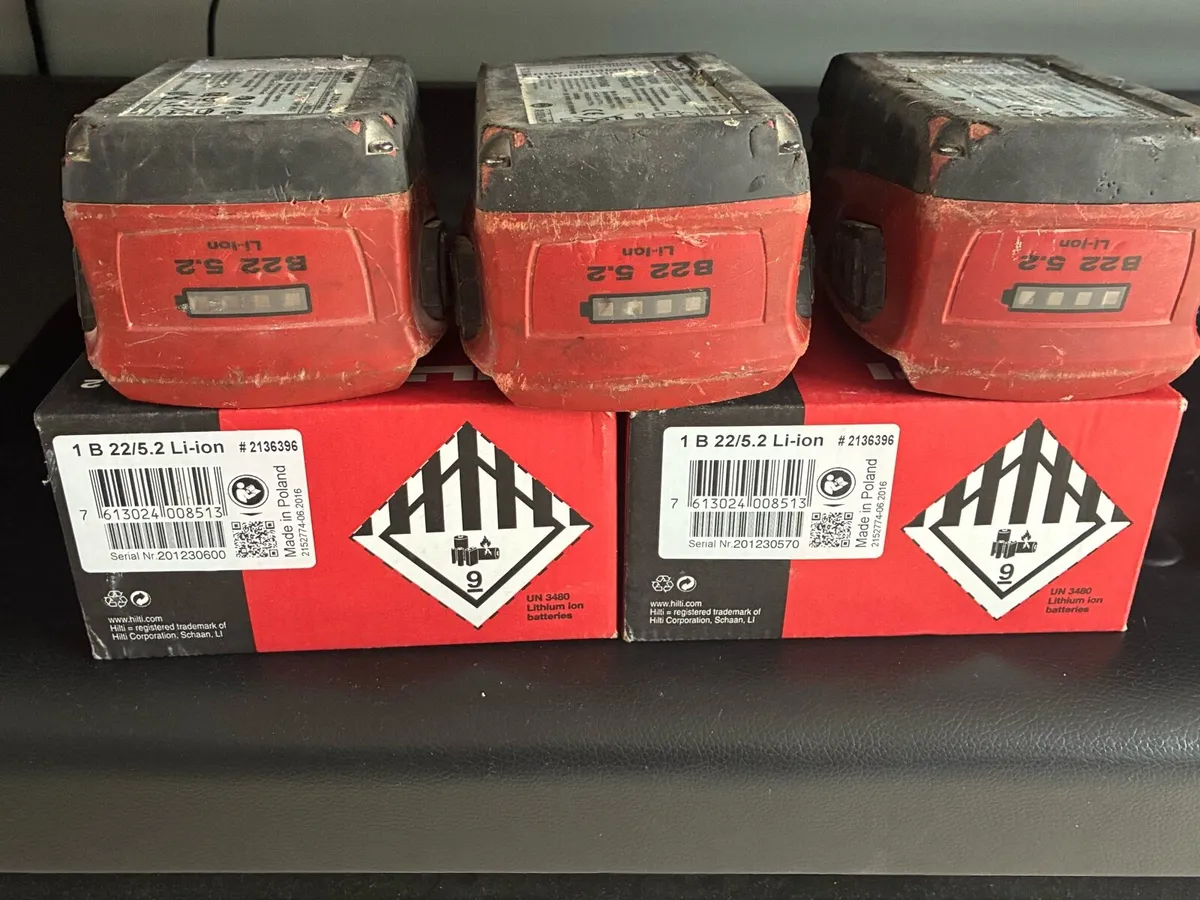 Hilti Batteries