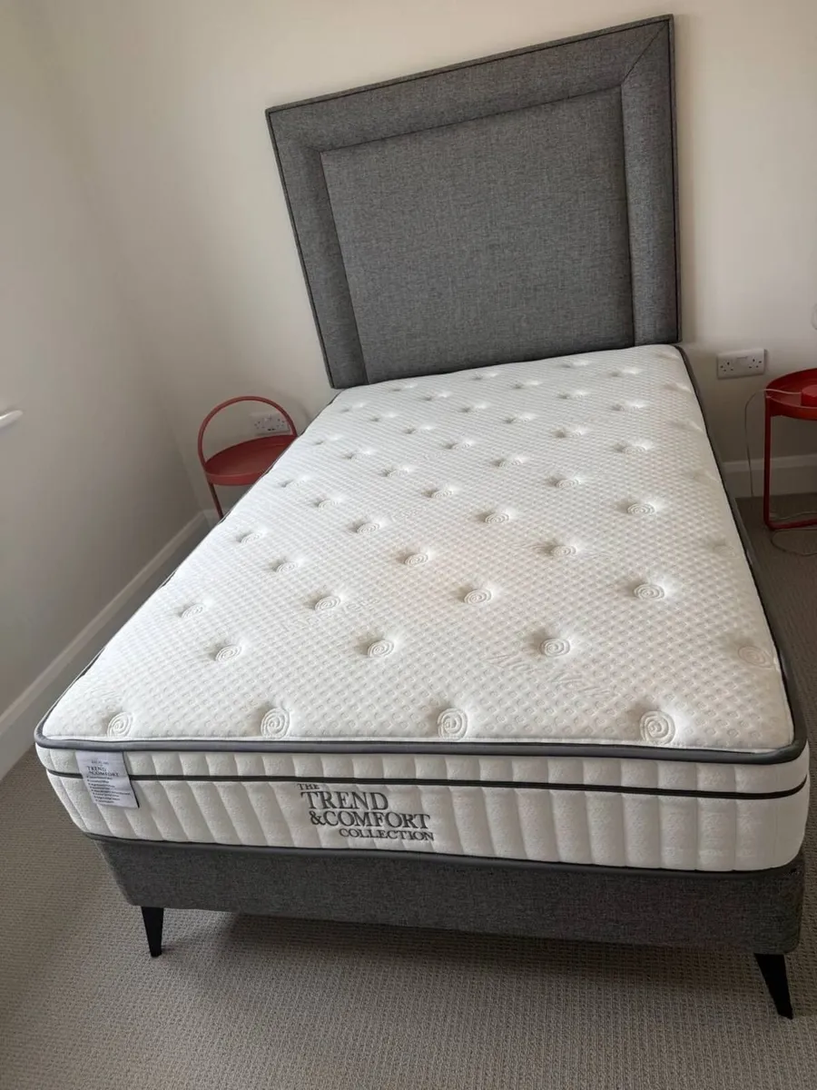 4ft Bed Set with Mattress & Drawers – Like New - Image 3