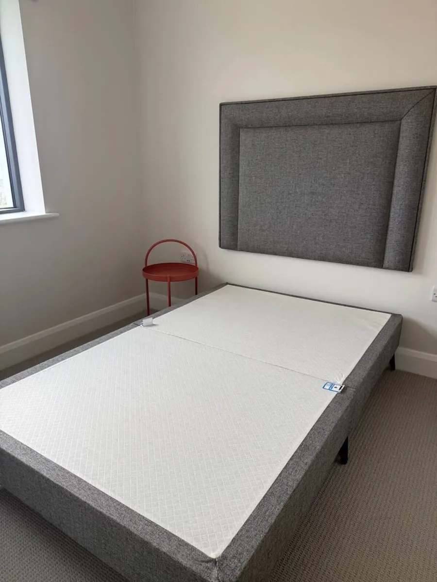 4ft Small Double Bed & drawer (mattress is gone) - Image 1
