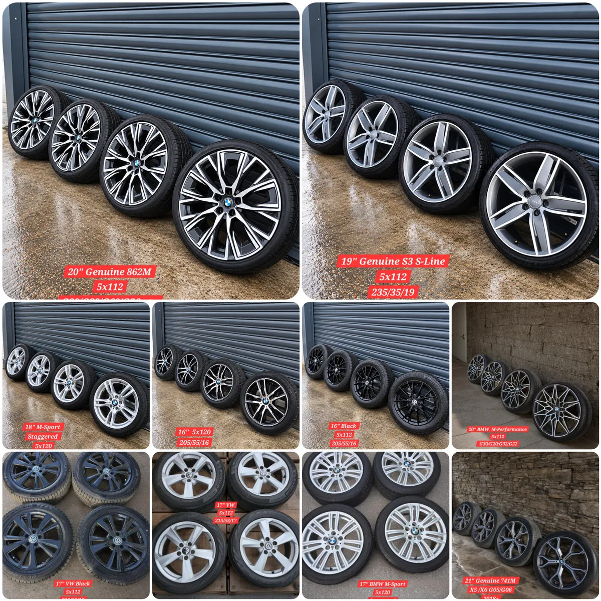 Sets of Alloys for Sale 5x120&5x112 VW,Audi,BMW . - Image 1