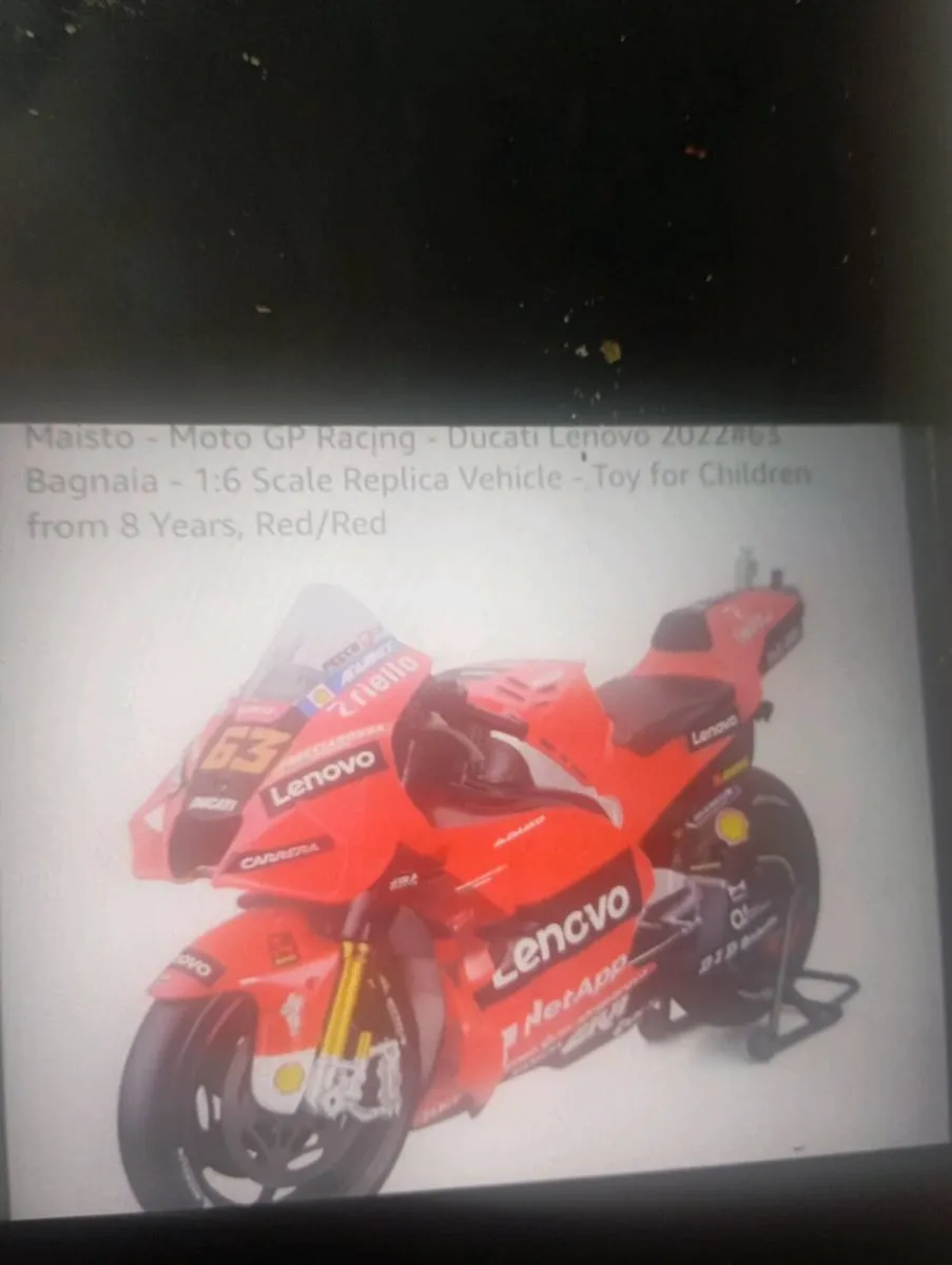 MAISTO -DUCATI LENOVO MOTO GP RACING  MOTORCYLE - Image 3