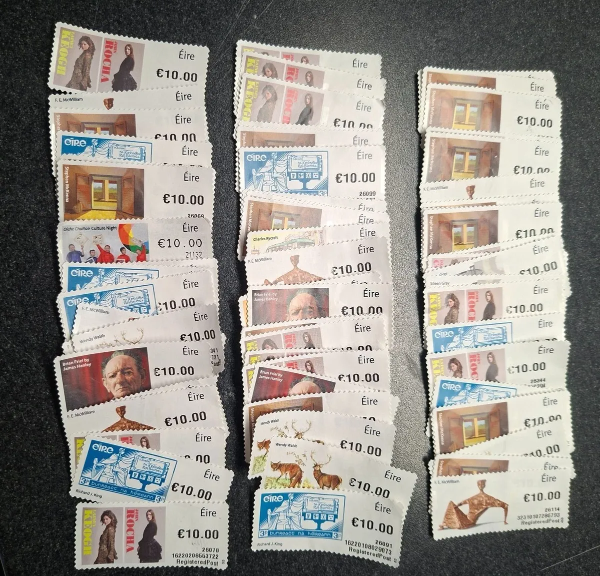 Ireland Unfranked stamps