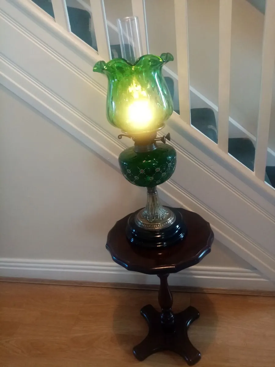 Victorian Oil Lamp - Image 1