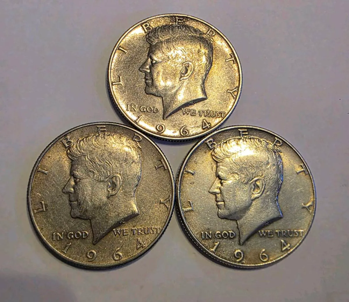 1964 Kennedys half dollars - Image 1