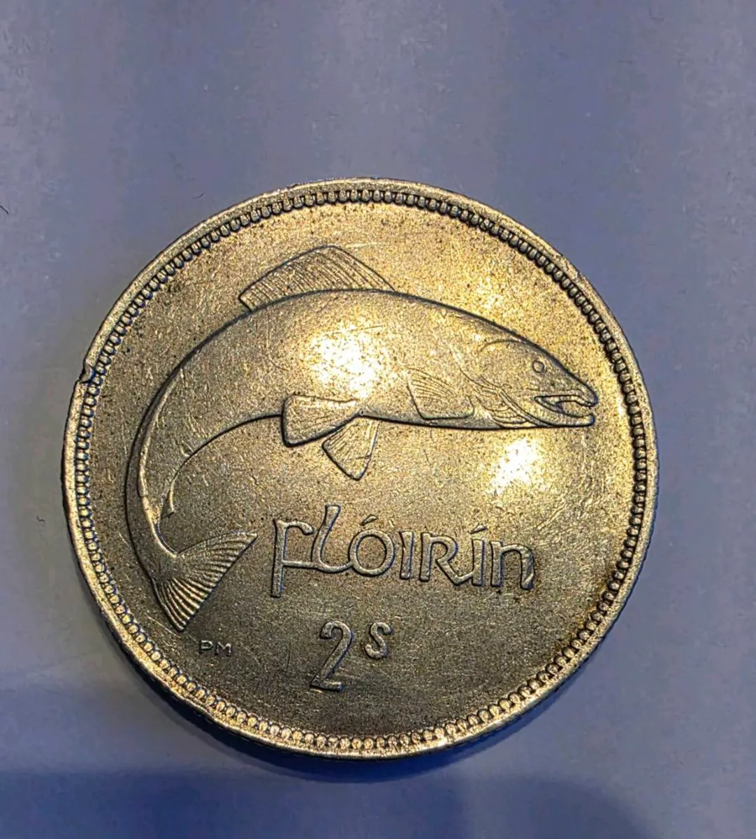 1939 irish silver florin - Image 1
