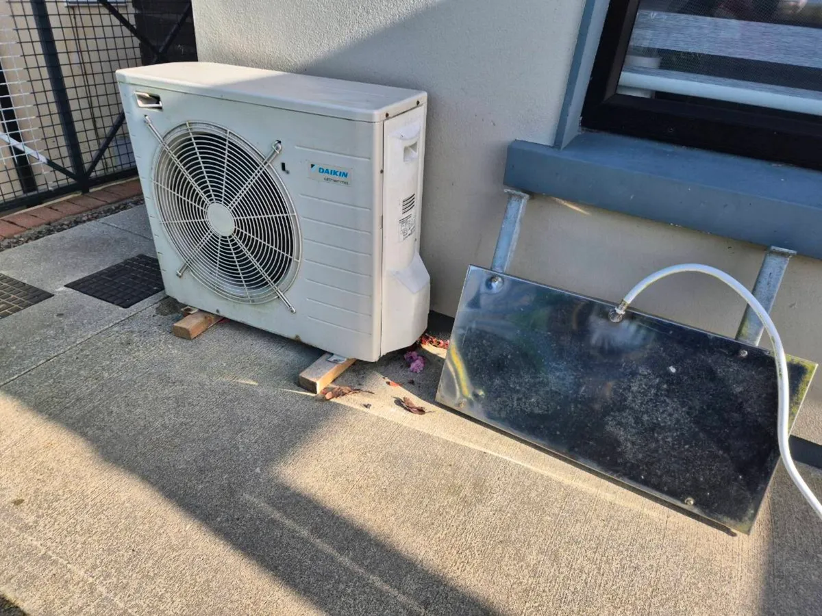 Daikin Heat Pump indoor & outdoor units - Image 1