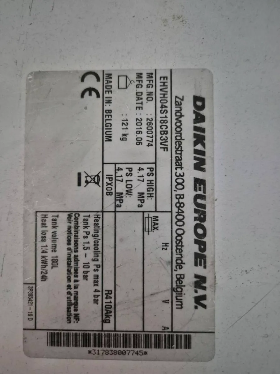 Daikin Heat Pump indoor & outdoor units - Image 3
