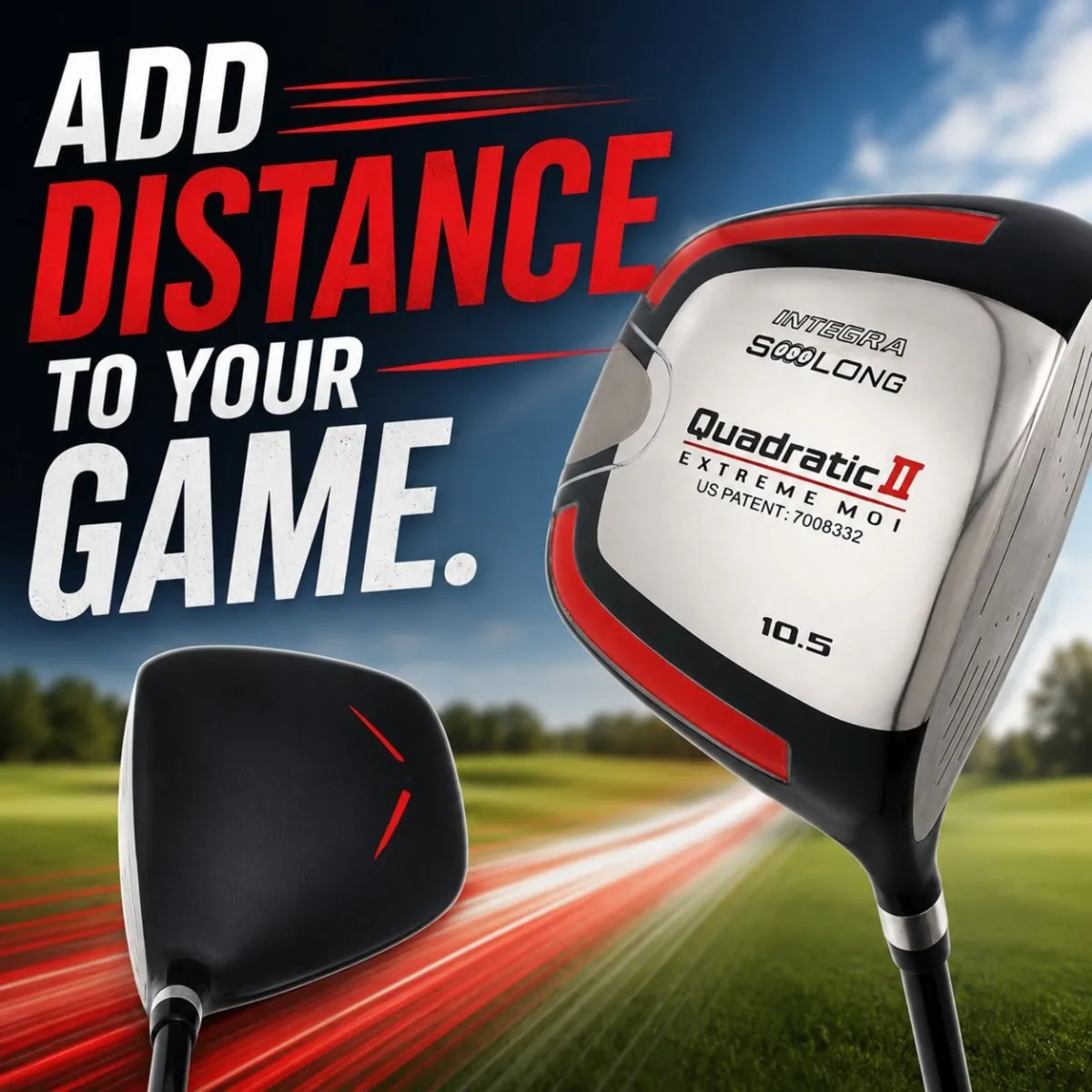 Integra Sooo Long Quadratic 2 Titanium Driver - RH - Image 1