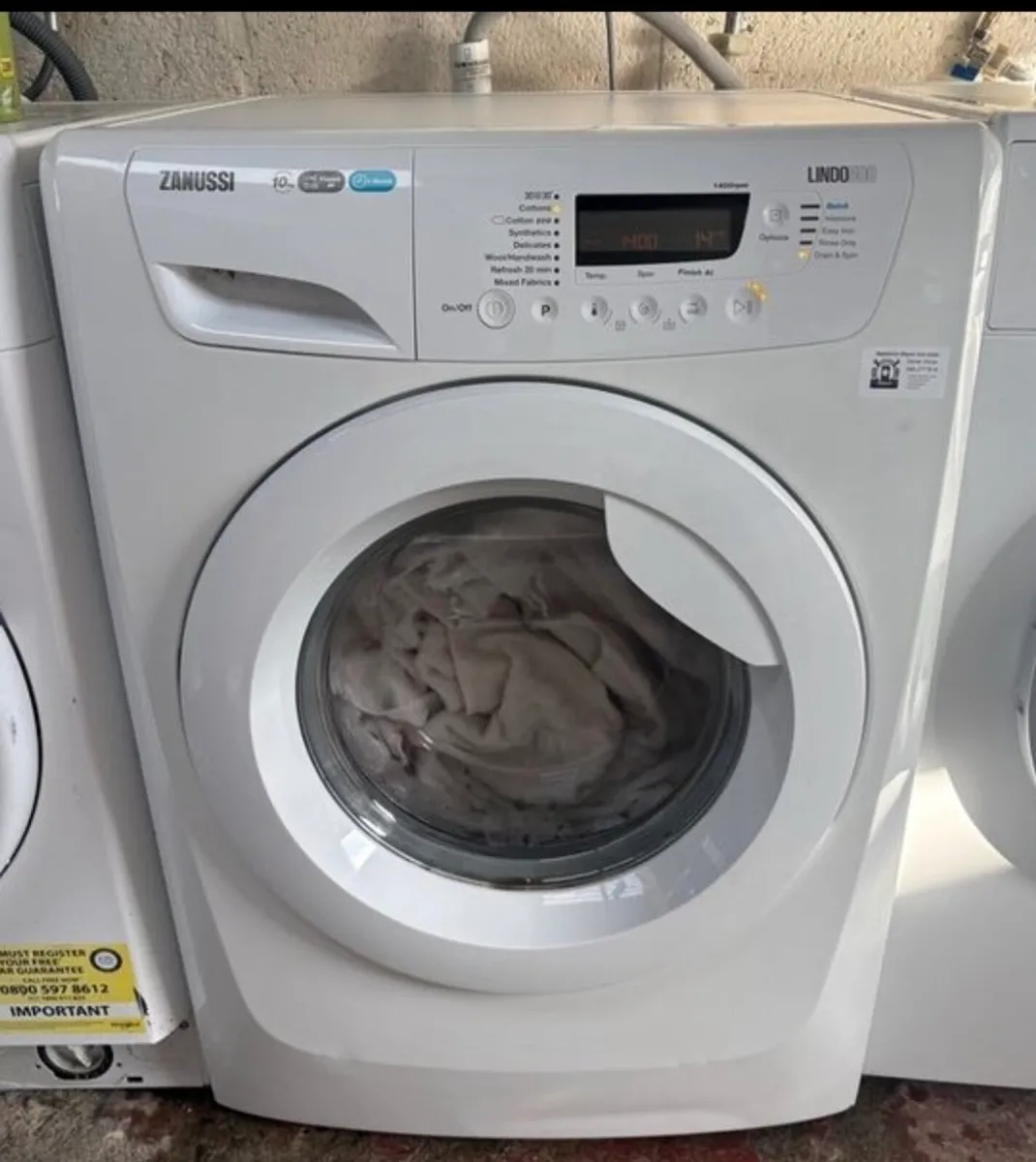 Zanussi Washing Machine - 10kg Drum