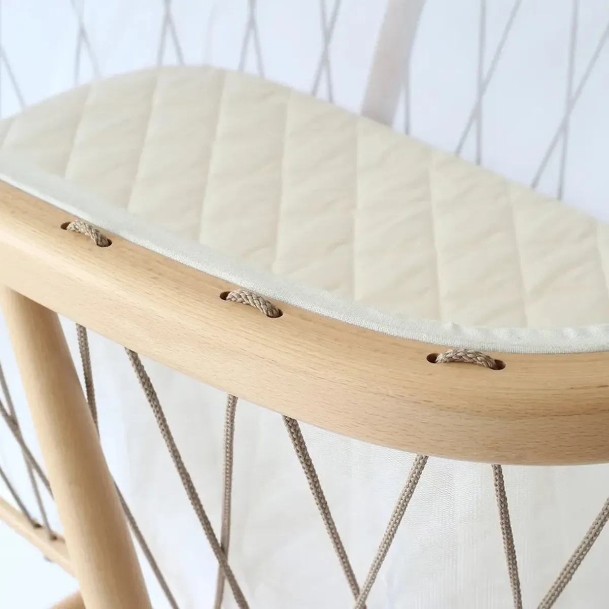 Charlie Crane Kumi Wooden Cradle - Image 2