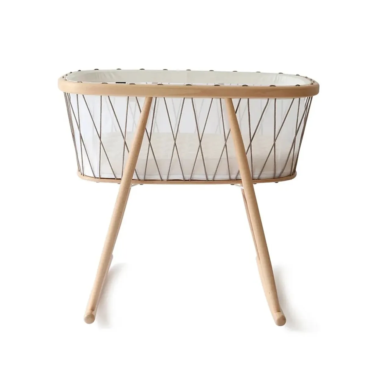 Charlie Crane Kumi Wooden Cradle - Image 3