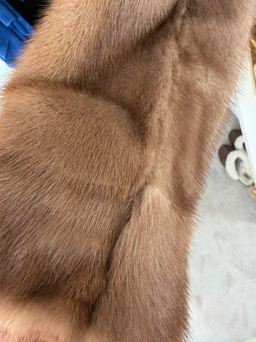 Vintage mink fur coat - Image 4