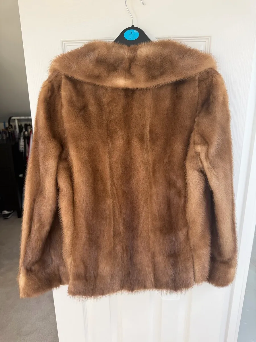 Vintage mink fur coat - Image 3