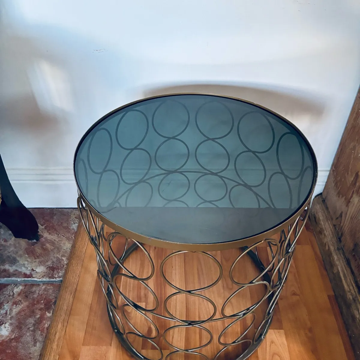 Side Table - Glass Top - Image 2