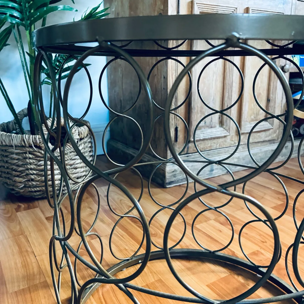 Side Table - Glass Top - Image 3