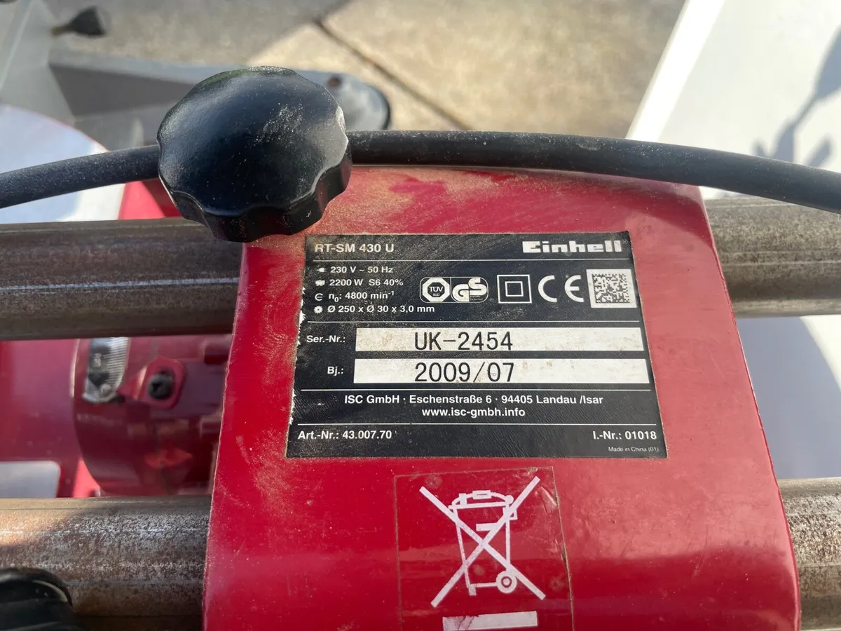 Chop saw, plane - Image 2