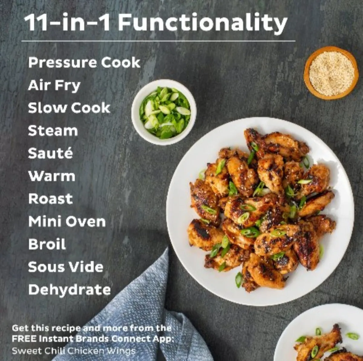 Instant Pot® 11 in 1 Duo Crisp™ + Air Fryer 8-quar - Image 4