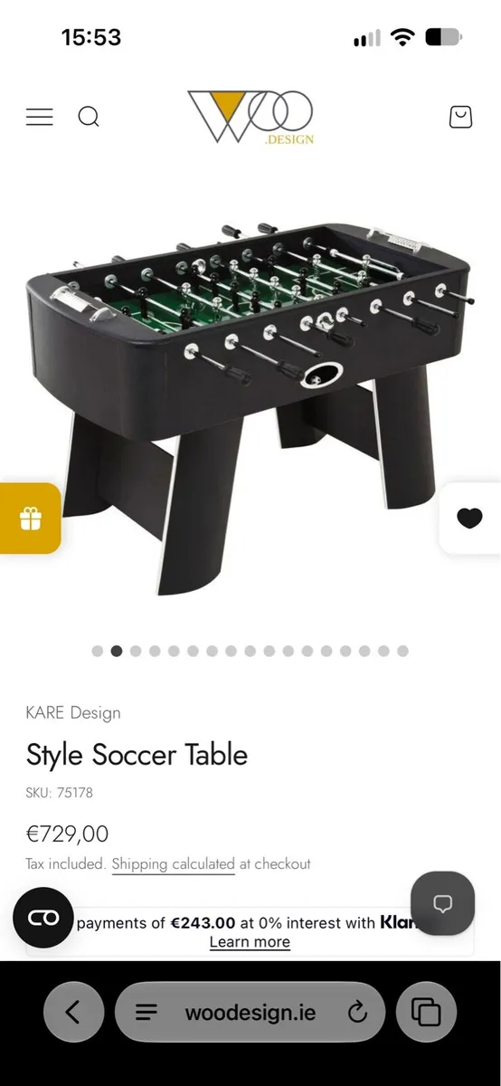 Football Table - Image 1
