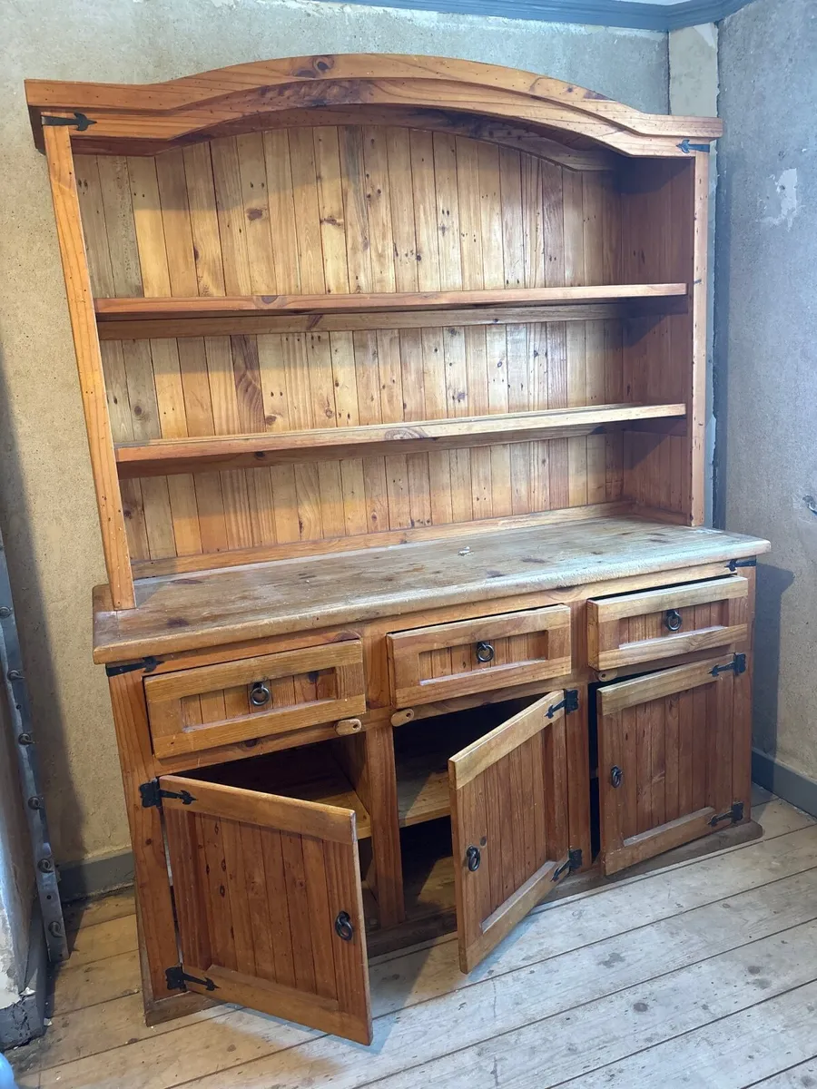 Traditional style solid timber cupboard