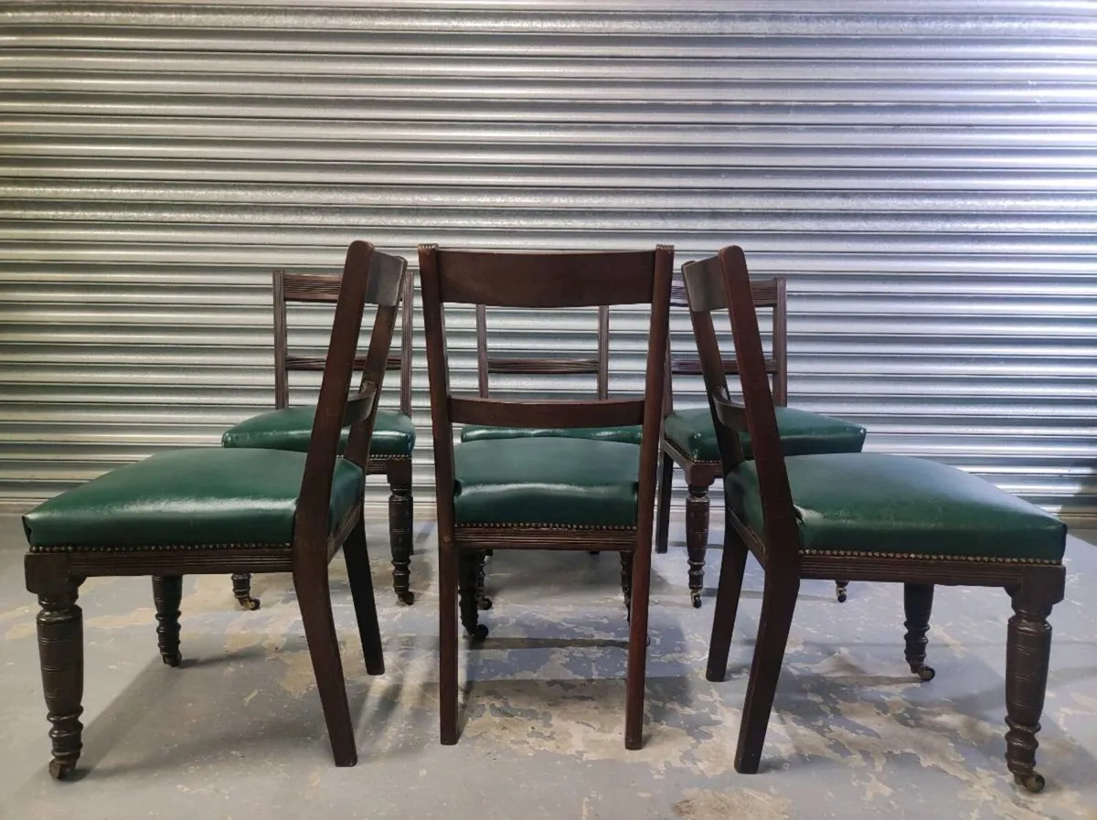 Antique dining chairs - Image 1
