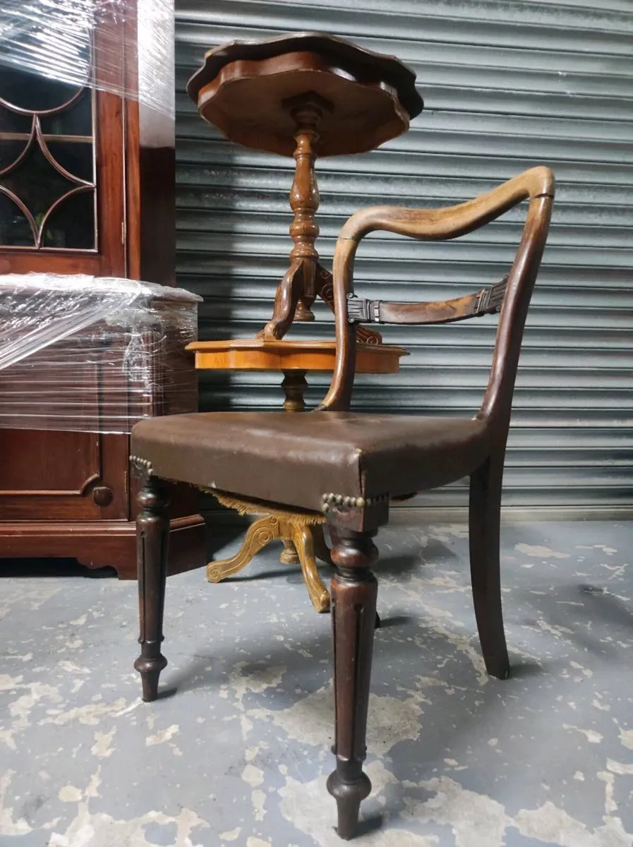 Antique dining chairs - Image 3