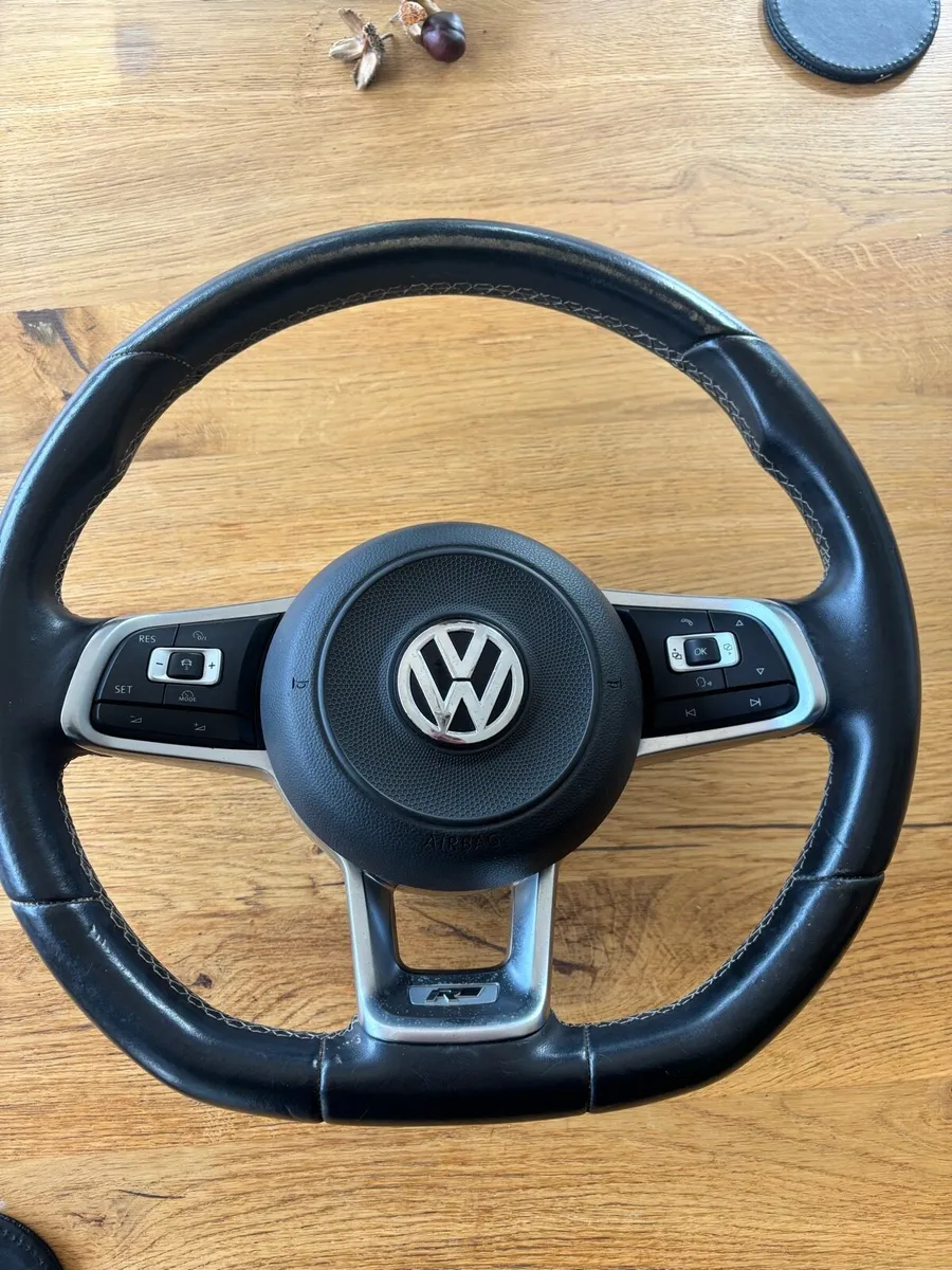 VW R-Line Steering Wheel - Image 1