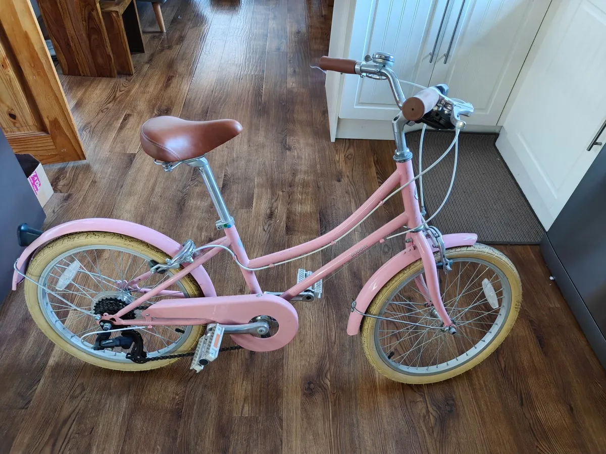 Bobbin Gingersnap 20" Kids Bike – Blossom Pink - Image 2