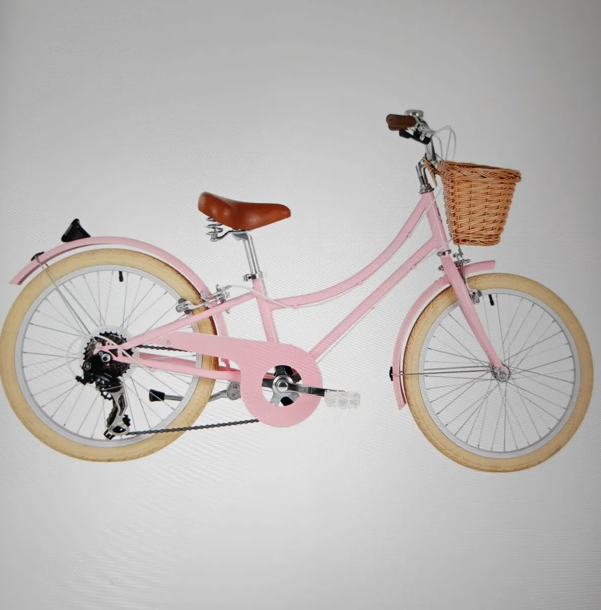 Bobbin Gingersnap 20" Kids Bike – Blossom Pink - Image 1