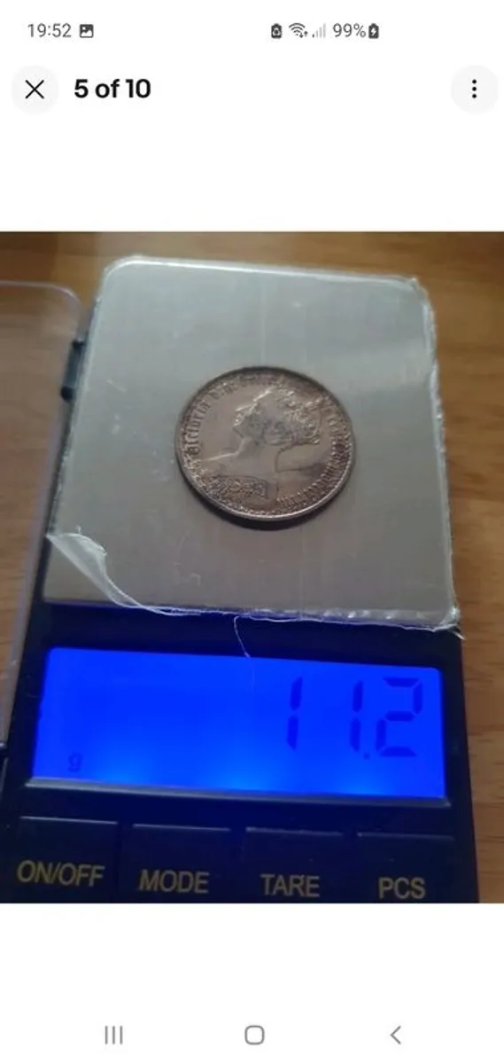 Silver coin - Image 3