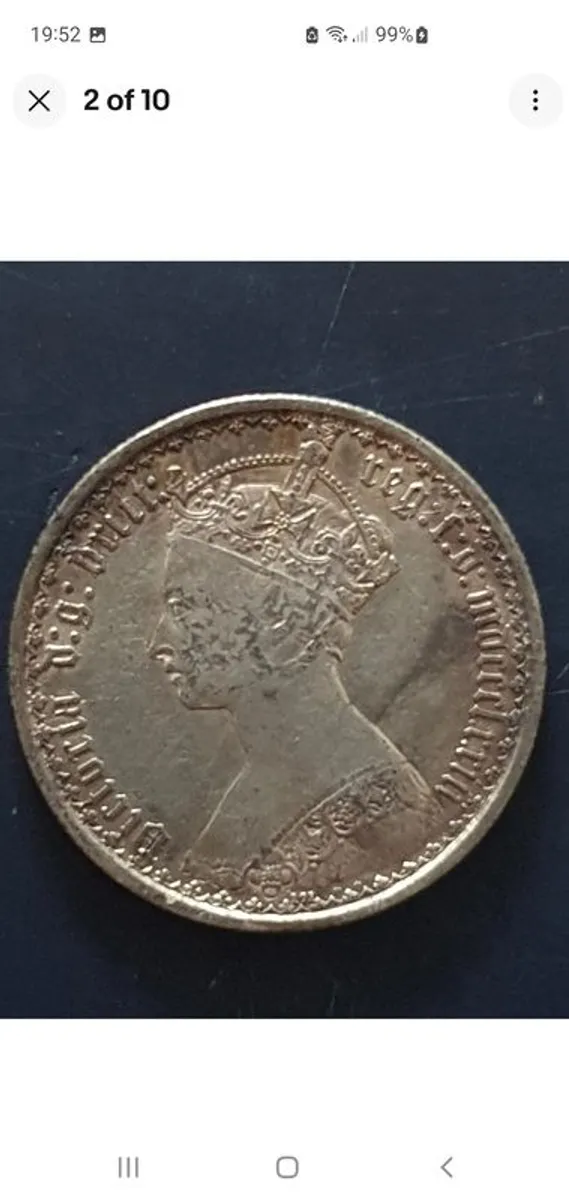 Silver coin - Image 2