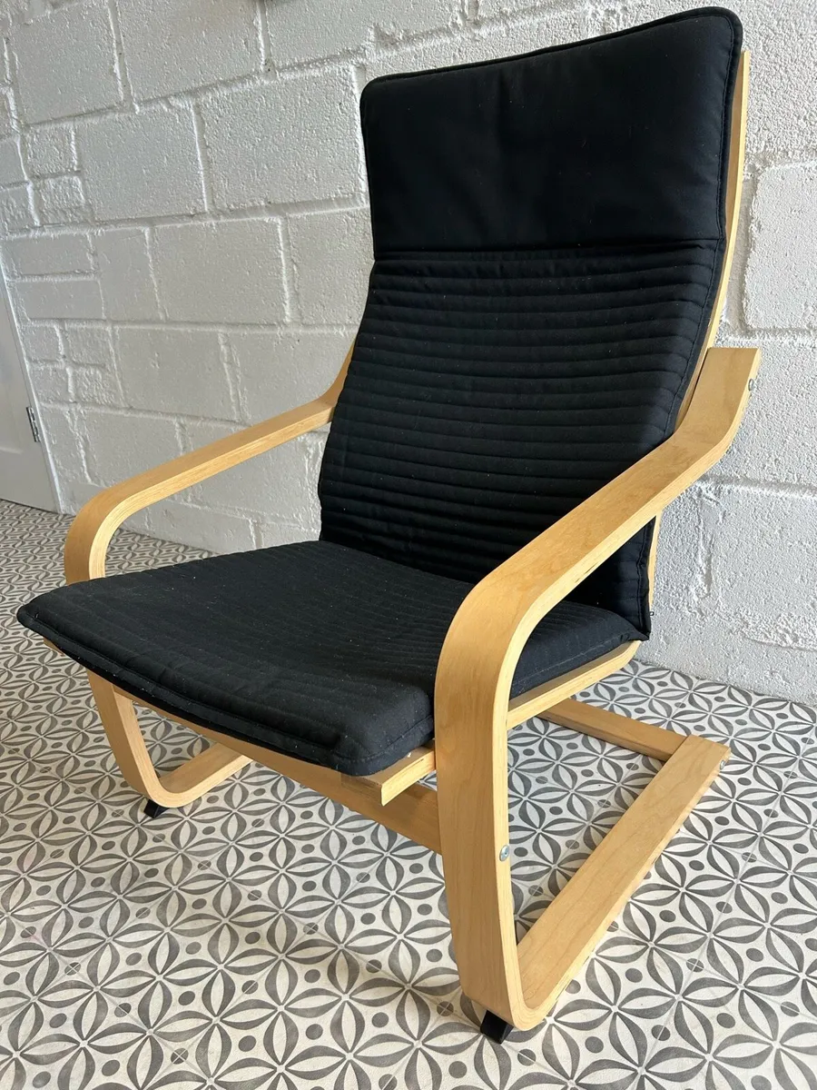 Poang armchair and foot-stool - Image 2