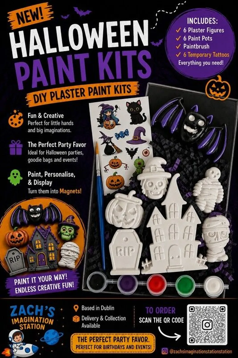 Halloween Paint Kits