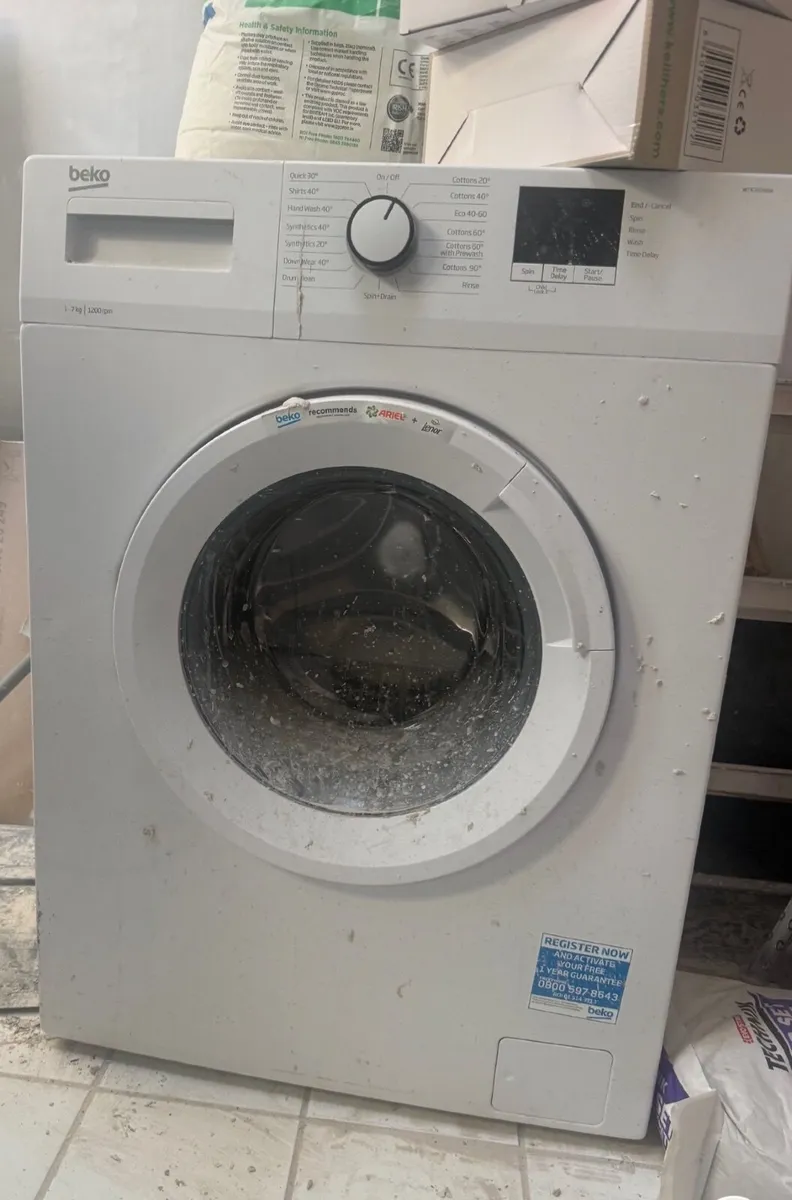 Washing machine 1.7kg white brand new