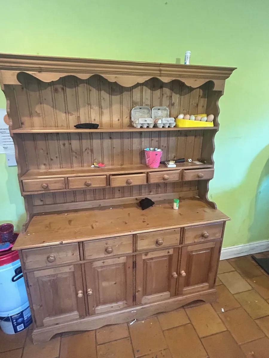 Kitchen Dresser Pine - Image 1