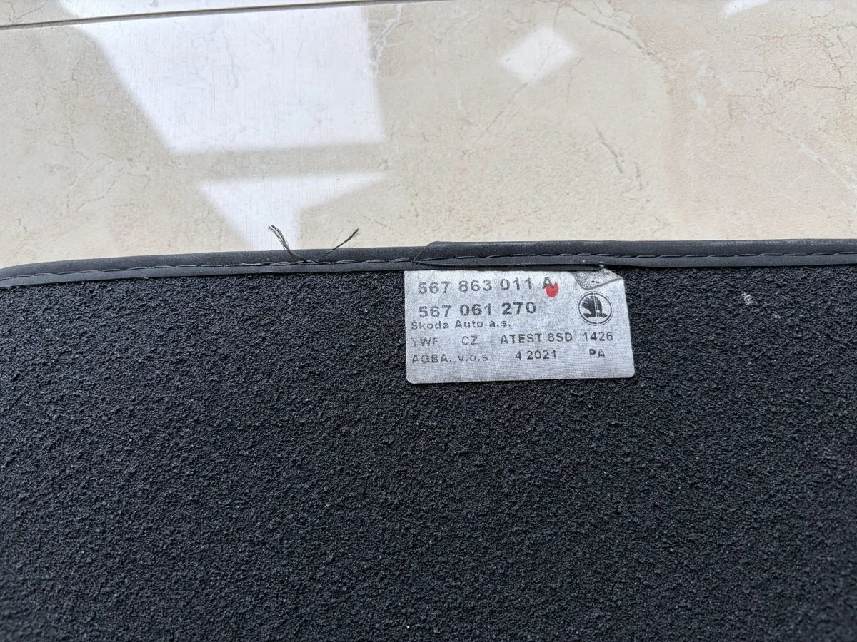 Skoda Kodiaq Car Mats 2021 - Image 2