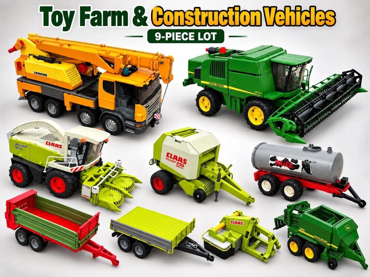 Bruder farm and construction toys - Image 1