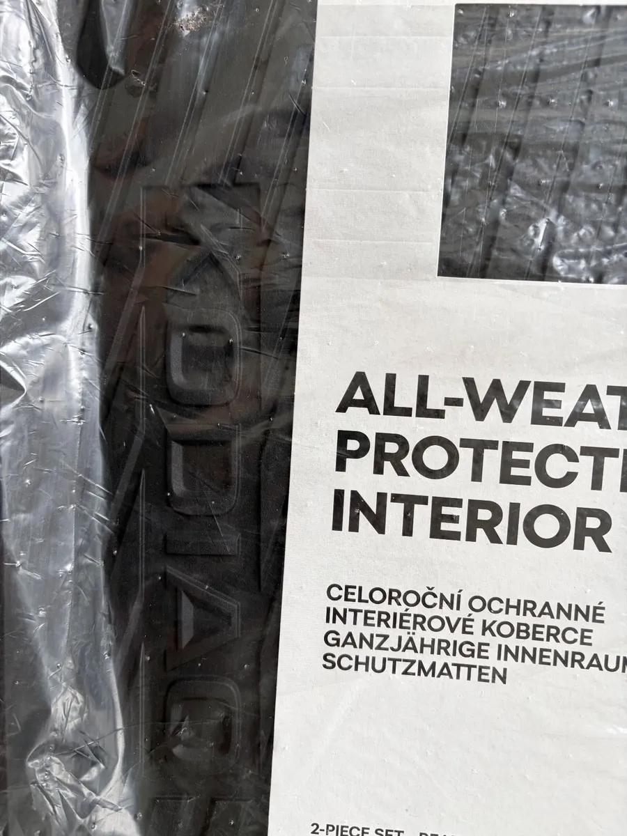 Skoda Kodiaq 2021 All Weather Mats Middle row - Image 3