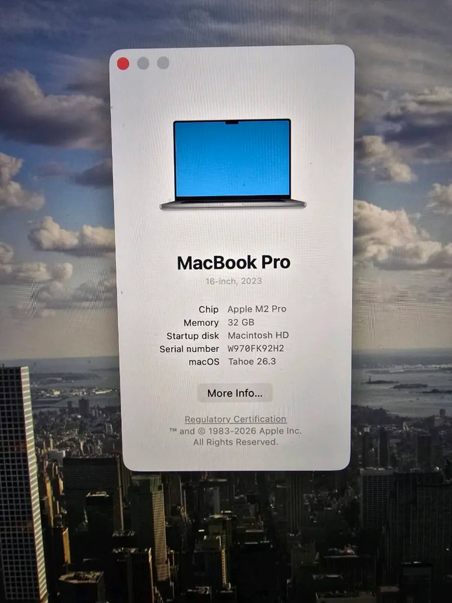 Macbook Pro M2 16" - Image 4