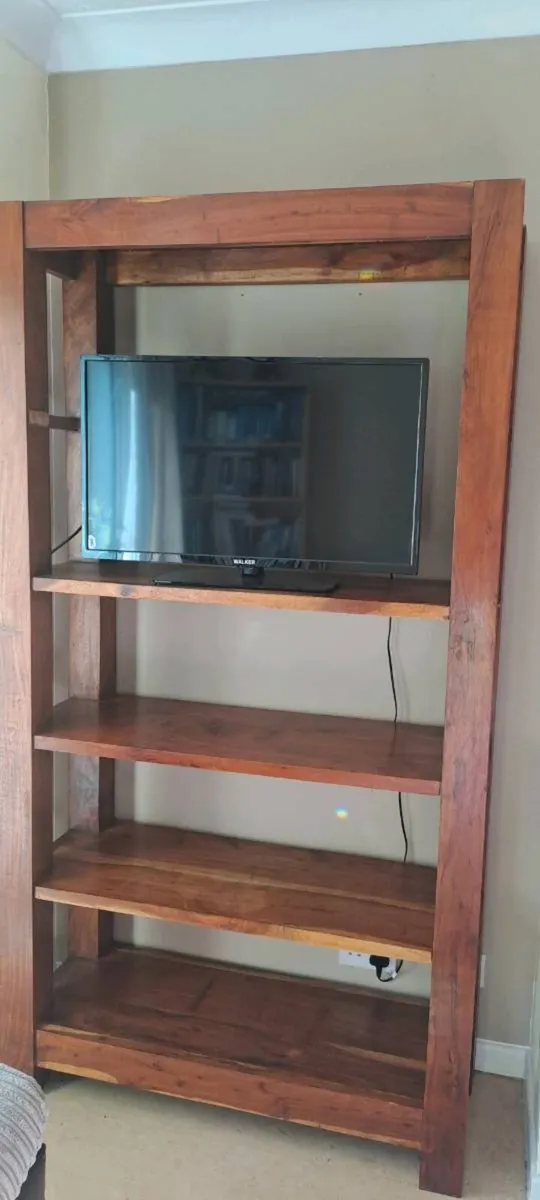 Mahogany TV unit - Image 1