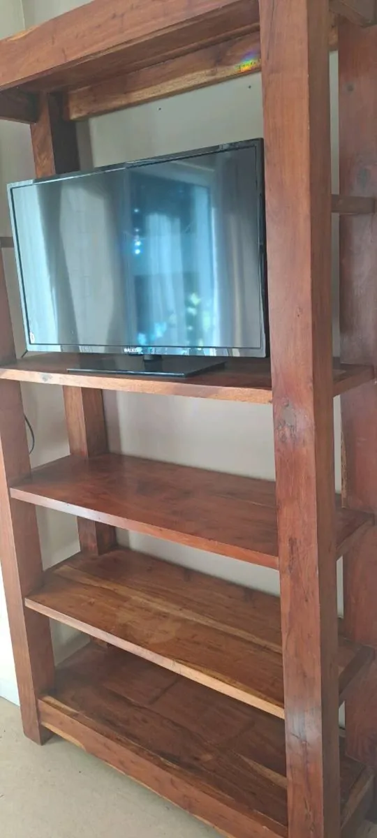 Mahogany TV unit - Image 3