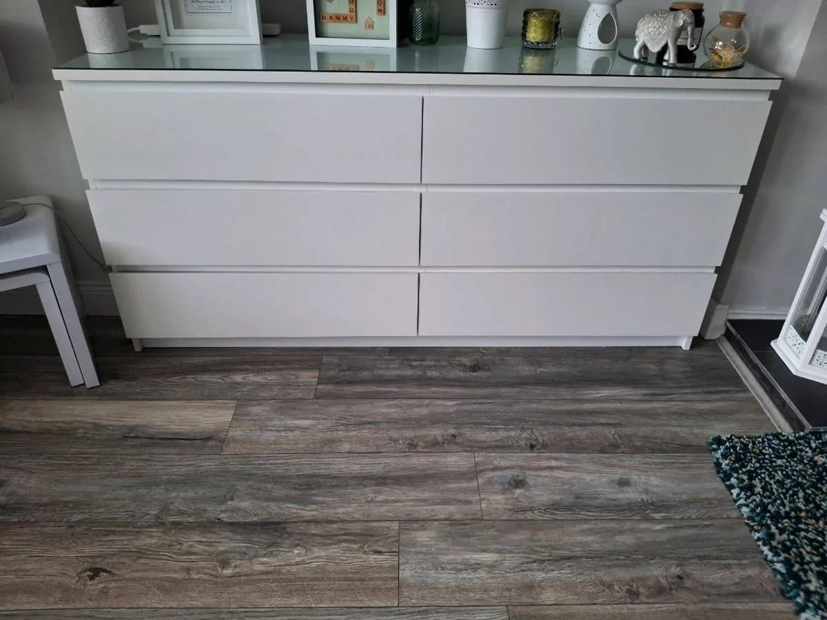 Ikea Malm 6 drawer chest of drawers - Image 1