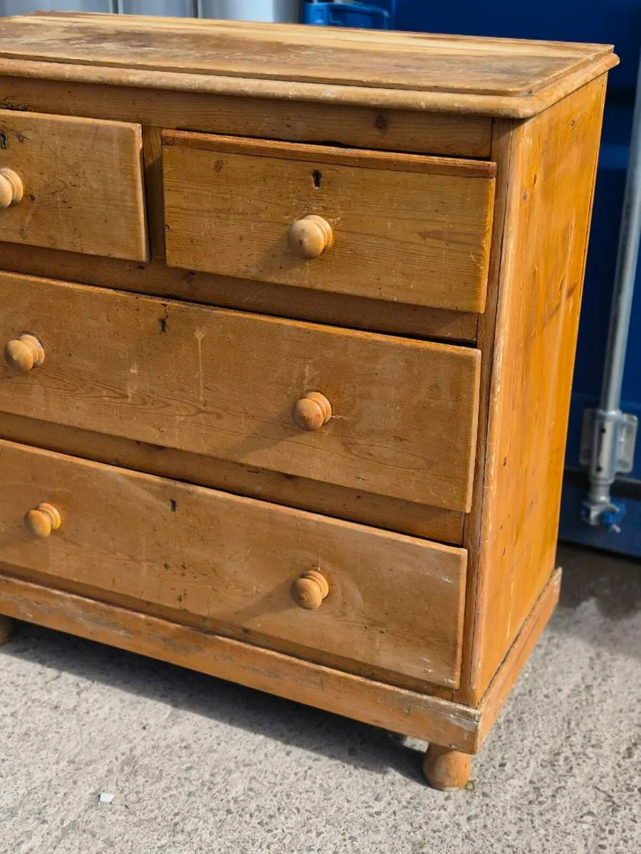 Pine Chest of Drawers - 19th Century - Image 3