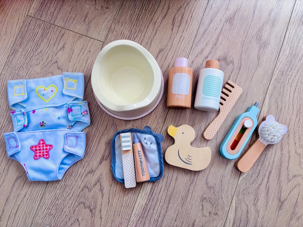 Large Doll Bundle with Accessories - Image 2
