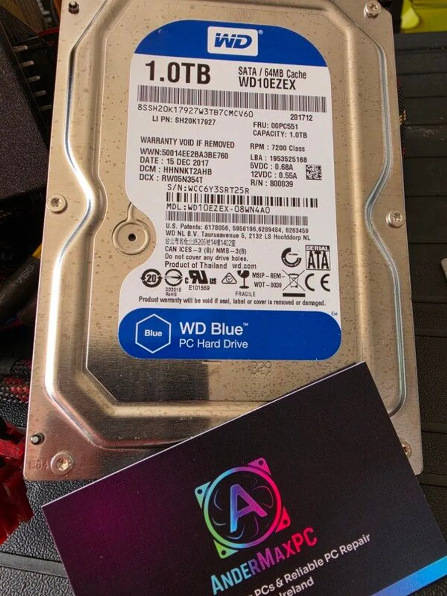 Wd Blue 1tb Sata Hdd - Image 1