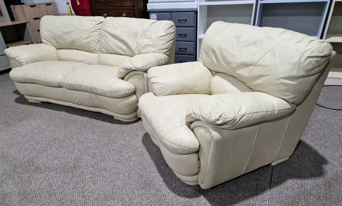 2+1 Genuine leather - Image 1