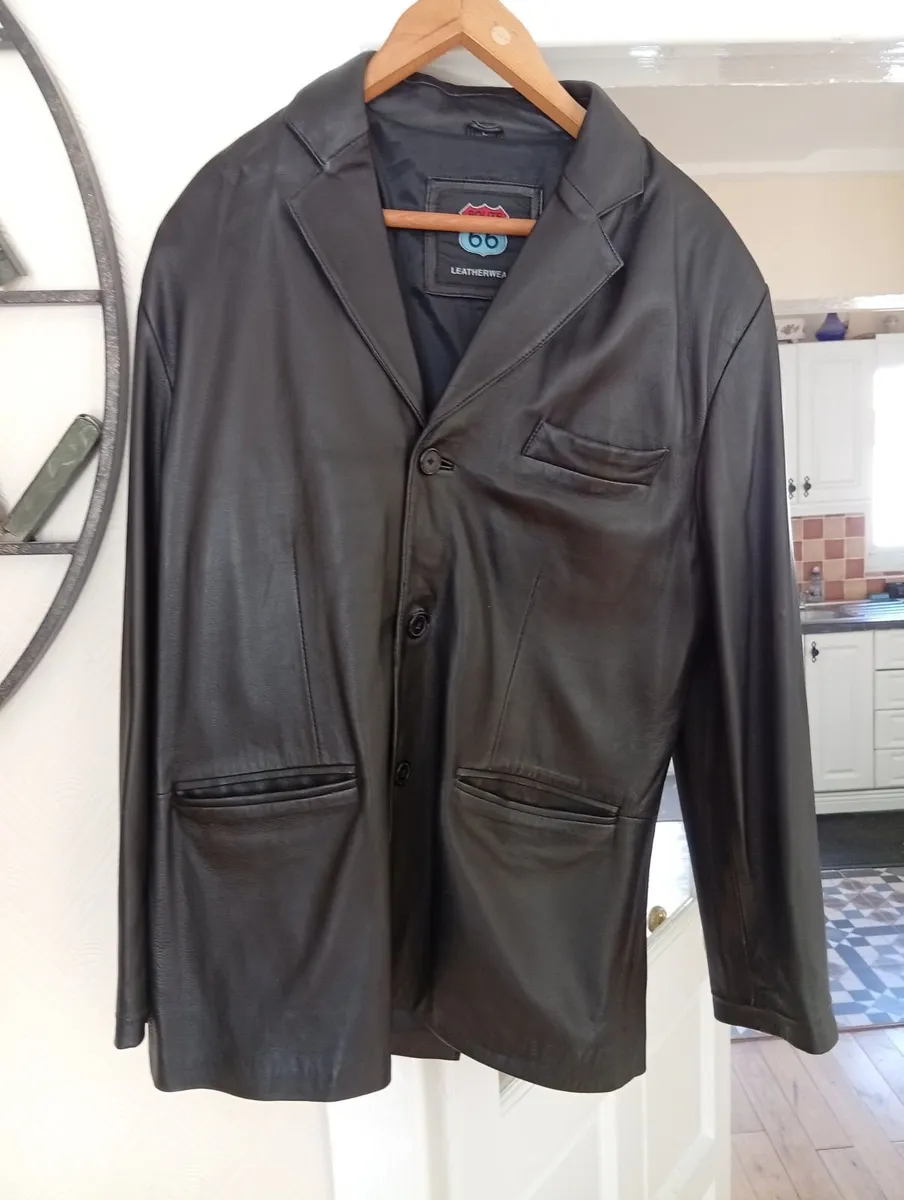 Leather coat - Image 1