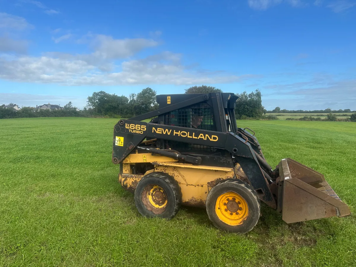 New Holland LX665 Turbo skid steer loader - Image 3