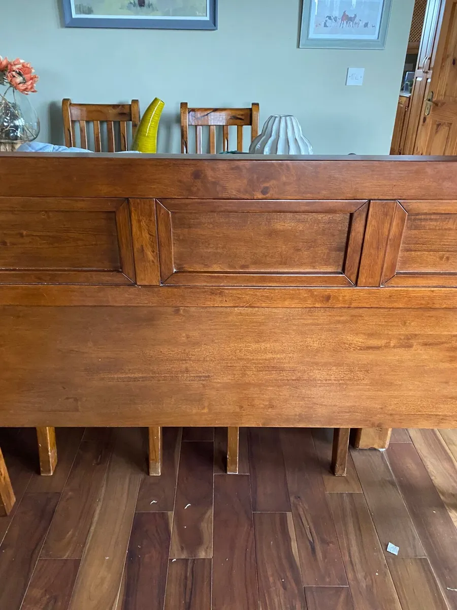 5ft Solid wood bed frame - Image 3